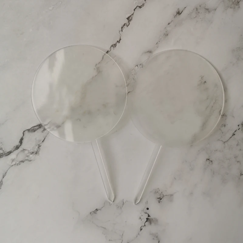 10 шт. декоративные круглые акриловые топперы для торта|Товары украшения тортов| |