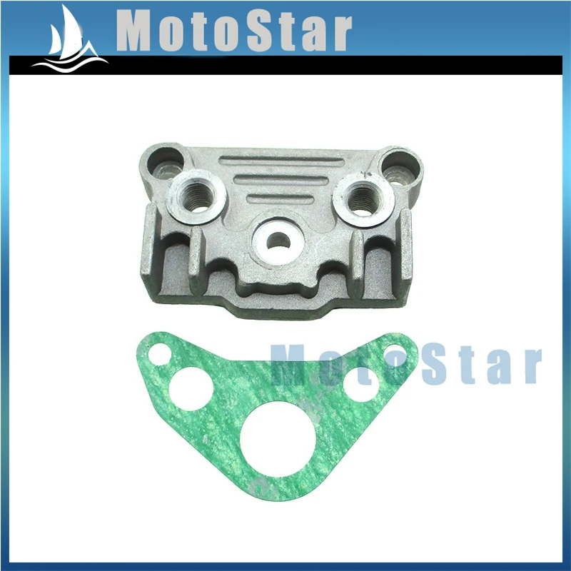 Крышка масляного радиатора двигателя переходная пластина для 125cc 140cc питбайка