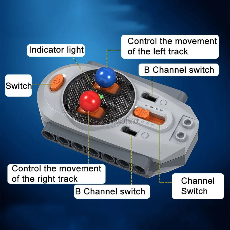 432 шт. кирпичи RC модели-роботы строительные блоки для дня рождения маленьких