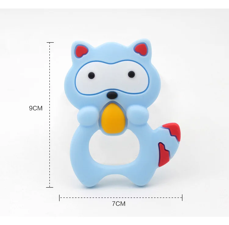 1 шт. Товары для малышей Детские Прорезыватели игрушки Мультяшные животные