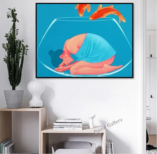 Бесплатная доставка Ручная роспись на холсте Классический китайский стиль Lin Jian