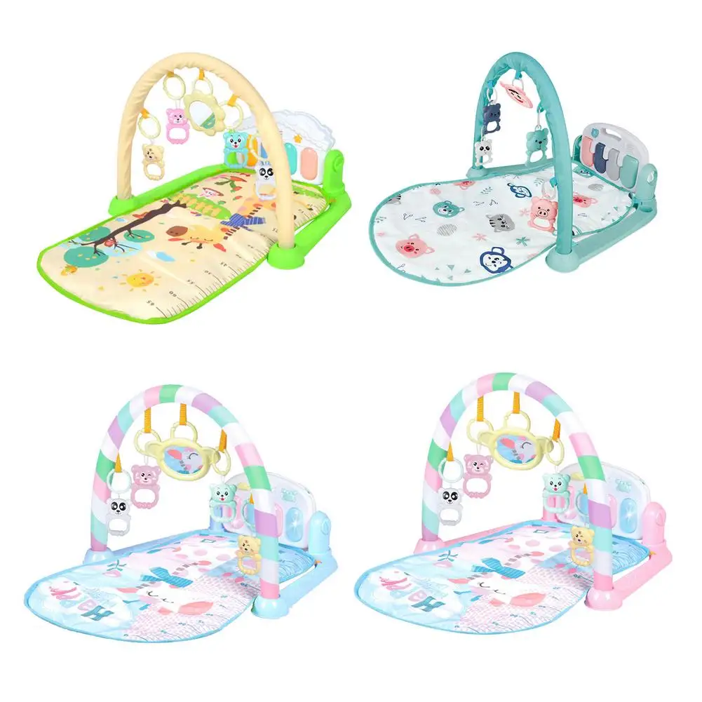 

New Baby Gym Puzzles Mat Educational Rack Toys Baby Music Play Mat With Piano Keyboard Infant Fitness Carpet Gift For Kids