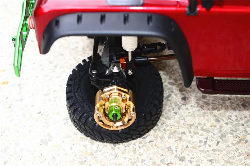 Сверхмощная внешняя деталь из латуни для Traxxas parts 1/10 TRX6 G63 82056 4 корпус портального