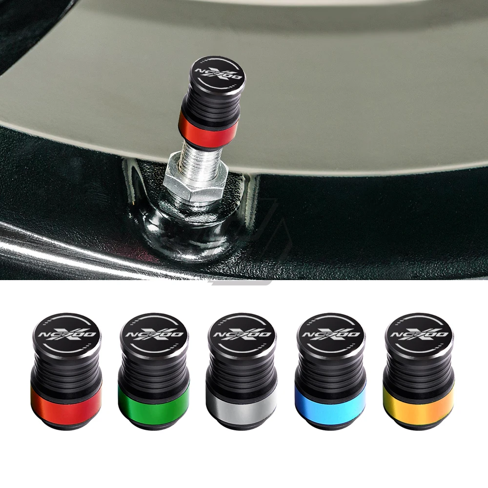 

For Honda NC700X CNC Aluminum Motorcycle Accessories Wheel Valve Stem Cap Set