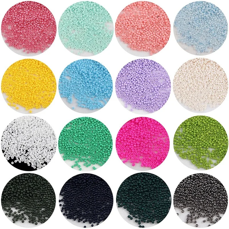 Новый продукт 1000 шт. 2 мм высококачественные стеклянные рисовые бусины DIY