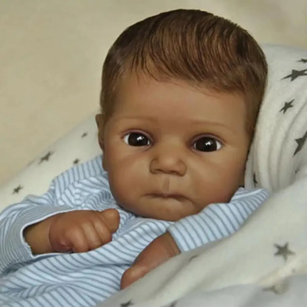 

20 Inch Lifelike Rebirth Doll Duck Soft Real Fresh Color Unfinished Doll Parts With Body And Eyes Doll Baby’s Toy Gifts