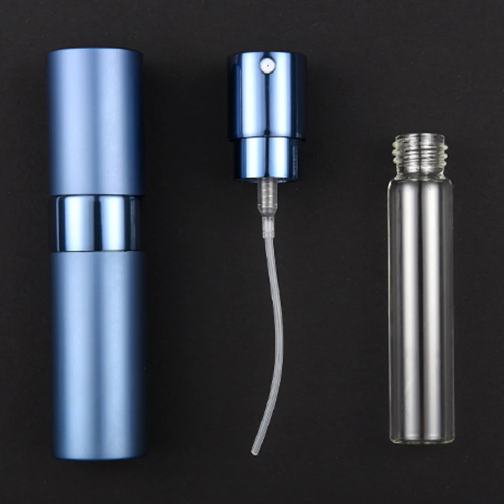 

15ml Perfume Spray Bottle Portable Empty Refillable Aluminum Perfume Cosmetic Spray Bottle Spray Atomizer Bottle For Travel