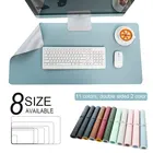 Двухсторонний большой коврик для мыши YuBeter, противоскользящий водонепроницаемый Настольный коврик для игрового ПК, компьютерный коврик для мыши, подушка для клавиатуры и стола