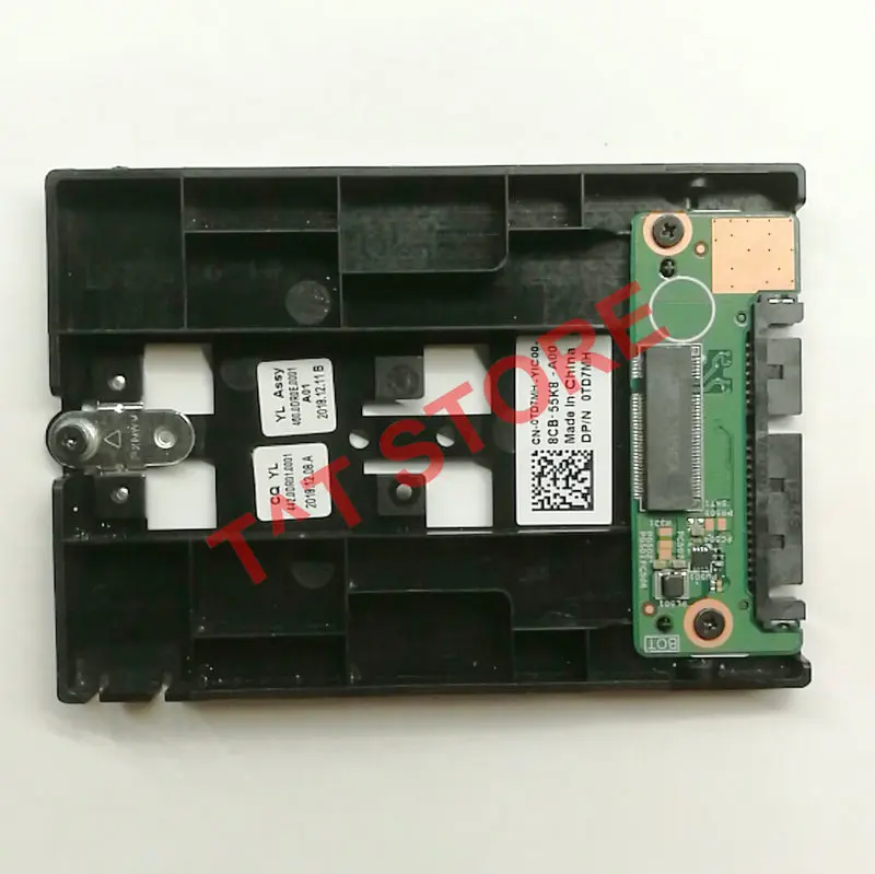 Оригинальный адаптер для SSD-платы DELL Inspiron 3567 3157 2 5 дюйма SATA-M.2 Caddy TD7MH 0TD7MH 3PJFJ хорошая
