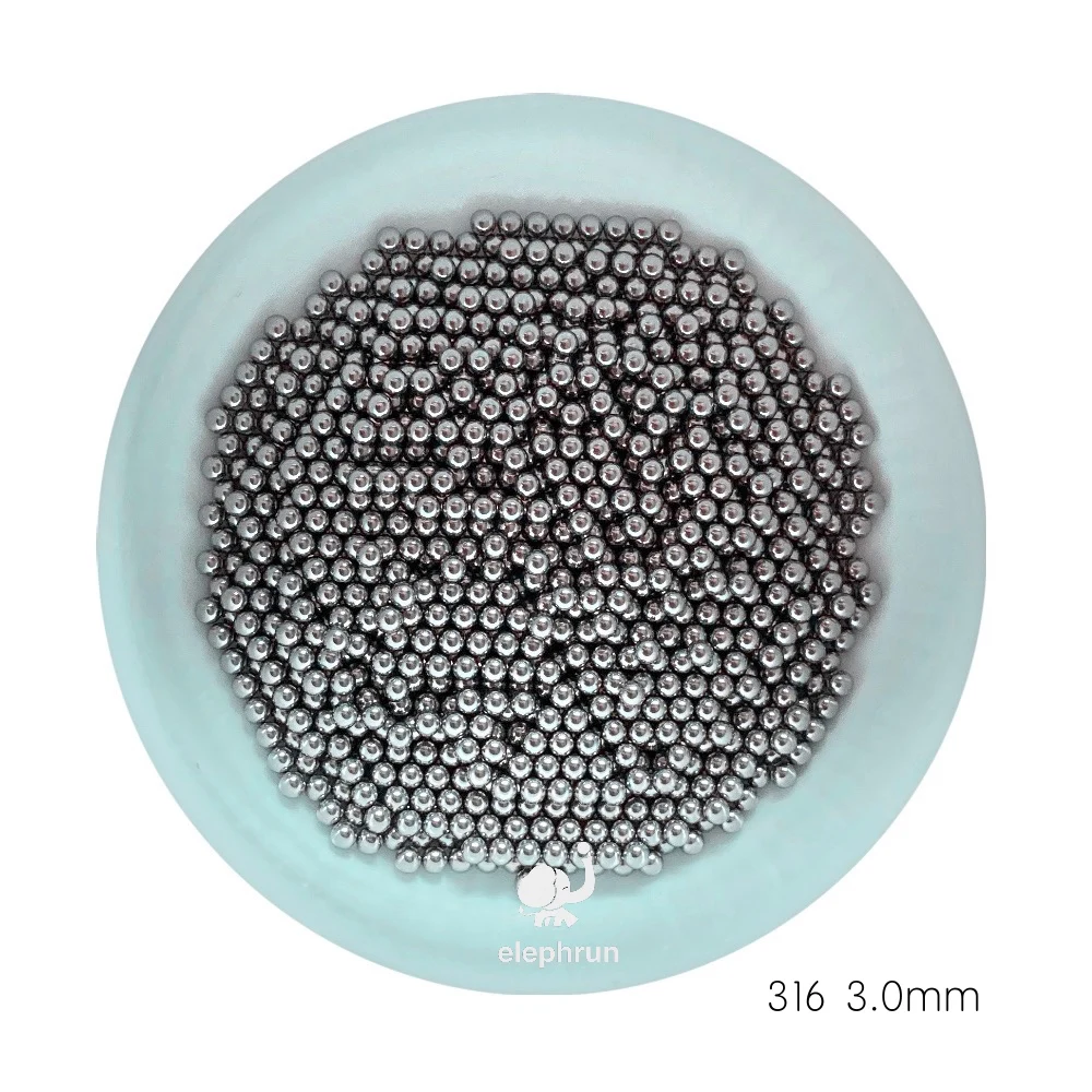 

3mm AISI 316 Stainless Steel Ball Grade 100 High Precision Solid Bearing Balls