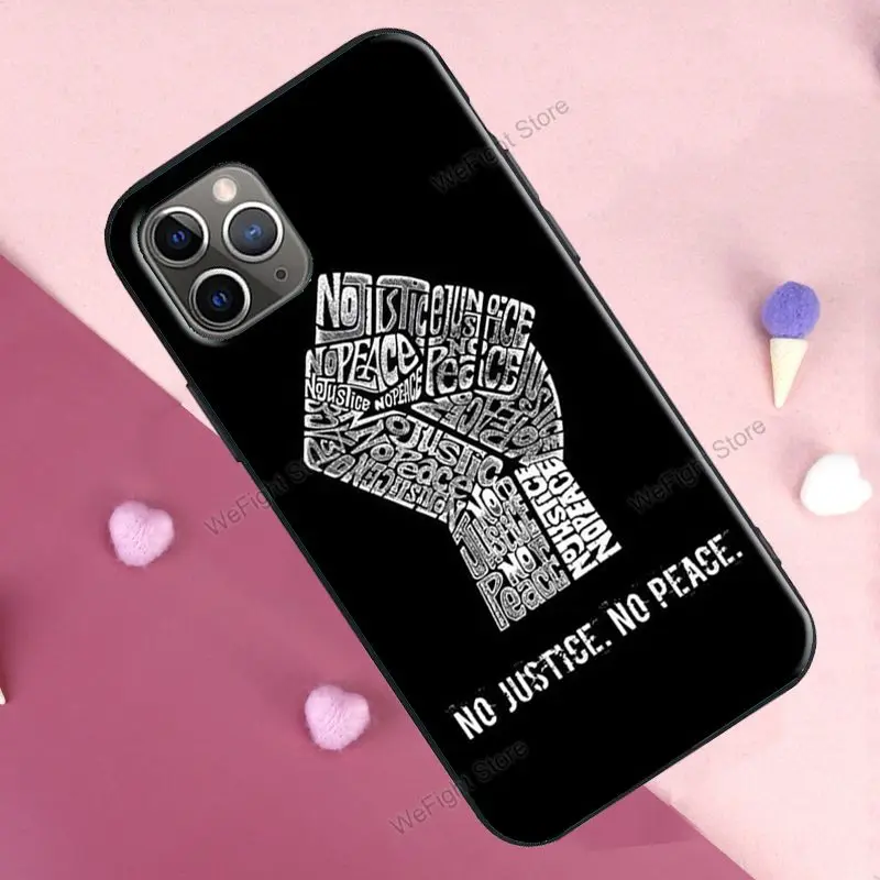 Без правосудия нет мира чехол для iPhone 11 Pro Max XS 6S 7 8 Plus SE 2020 X XR 12 mini | Мобильные
