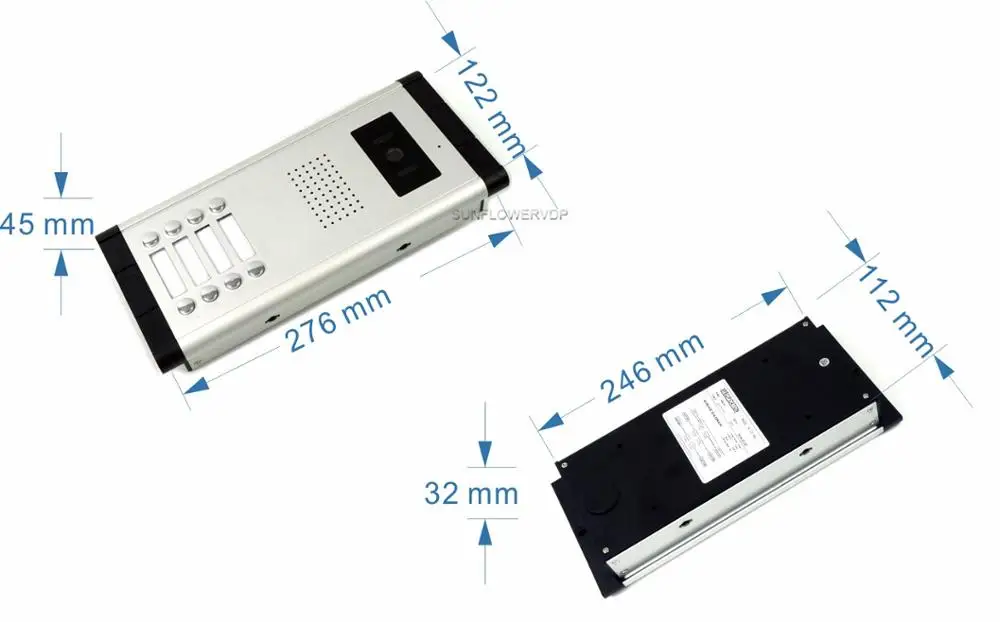9 "домофон с Камера 8/10/12 Multi квартиры домофон Rfid Карты Электронный Замок Двери
