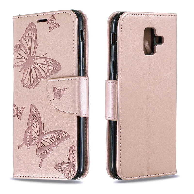 Кожаный чехол для Fundas samsung Galaxy A10 A20 A30 A40 A50 A70 A6 плюс A7 2018 A750 Корпус кошелек
