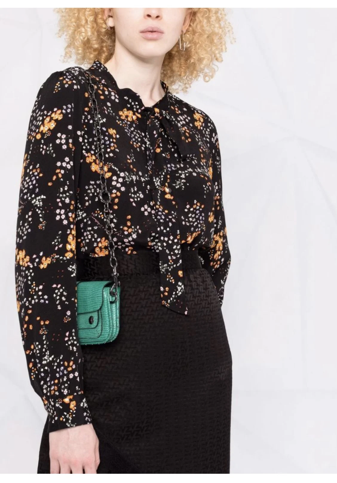 

Newest Fashion Women Shirts 2021 100% Viscose Small Floral Sling Dress Floral Midi Skirt and Floral Blouses Ladies Tops