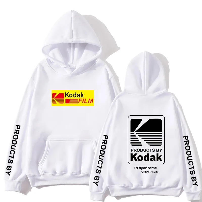 Японский хип хоп зимняя флисовая Толстовка Harajuku kodak куртки для мужчин и женщин