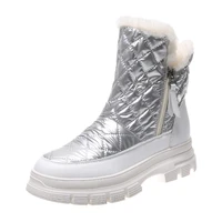winter womens boots waterproof snow size cotton shoes high top shoe casual warm ankle plush ladies shoe