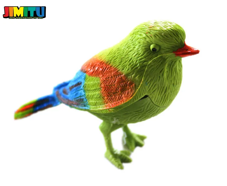 Музыкальная игрушка птичка с голосовым управлением пение забавная электронная