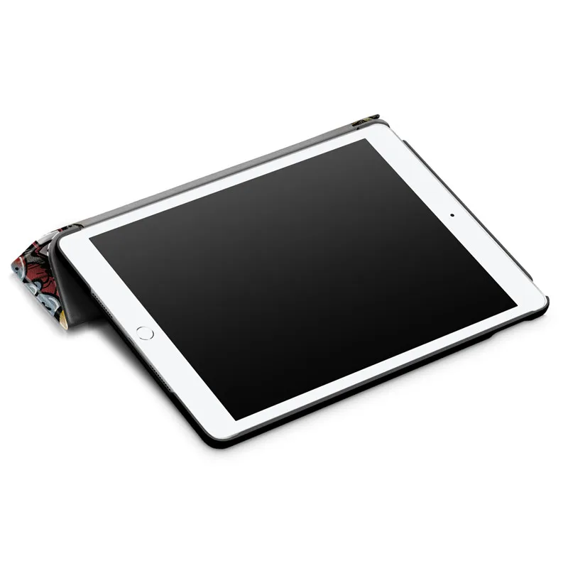 Tablet case for ipad 10.2 2019 Tri-Fold Printed cover Apple 7 7th 10.2" A2200 A2198 A2197 protective Flip Smart | Компьютеры и