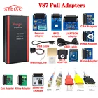 Программатор ключей V87 Iprog + поддержка IMMO + Reset Iprog Pro до 2019 с полным адаптером 11