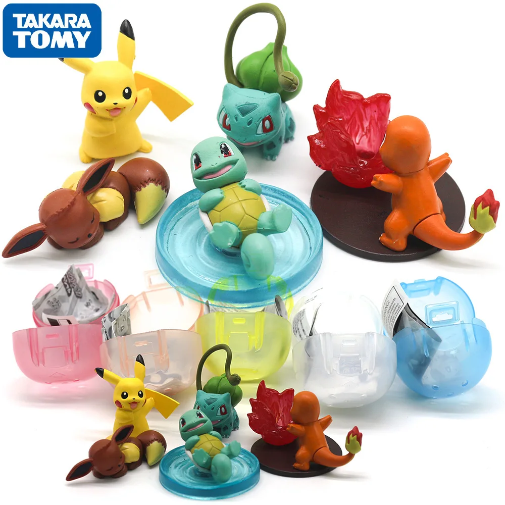 Takara Tomy Pokemon Pocket Monsters кукла игрушки мини Экшн фигурки подарки для детей 5 шт./компл.|