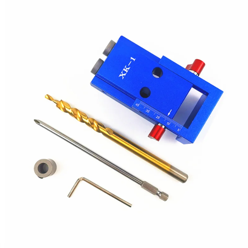 

XK-1 Wood Work Tool Bore Locator New Locator Woodworking Positioning Puncher Wood Hole Saw Adjustable Replacement Drill Set