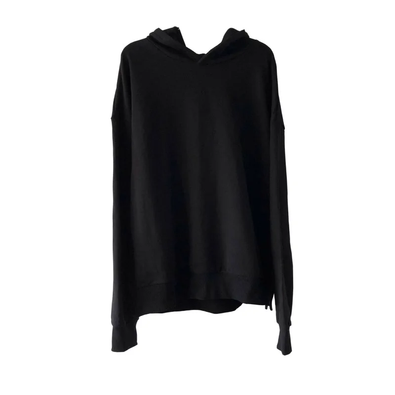 

New South Korea Dongdaemun Falling Shoulder Hoodie Street Casual Top Women Hoodies Women