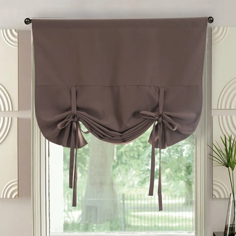 Затенение и теплоизоляция занавеска s кухонная декоративная Короткая