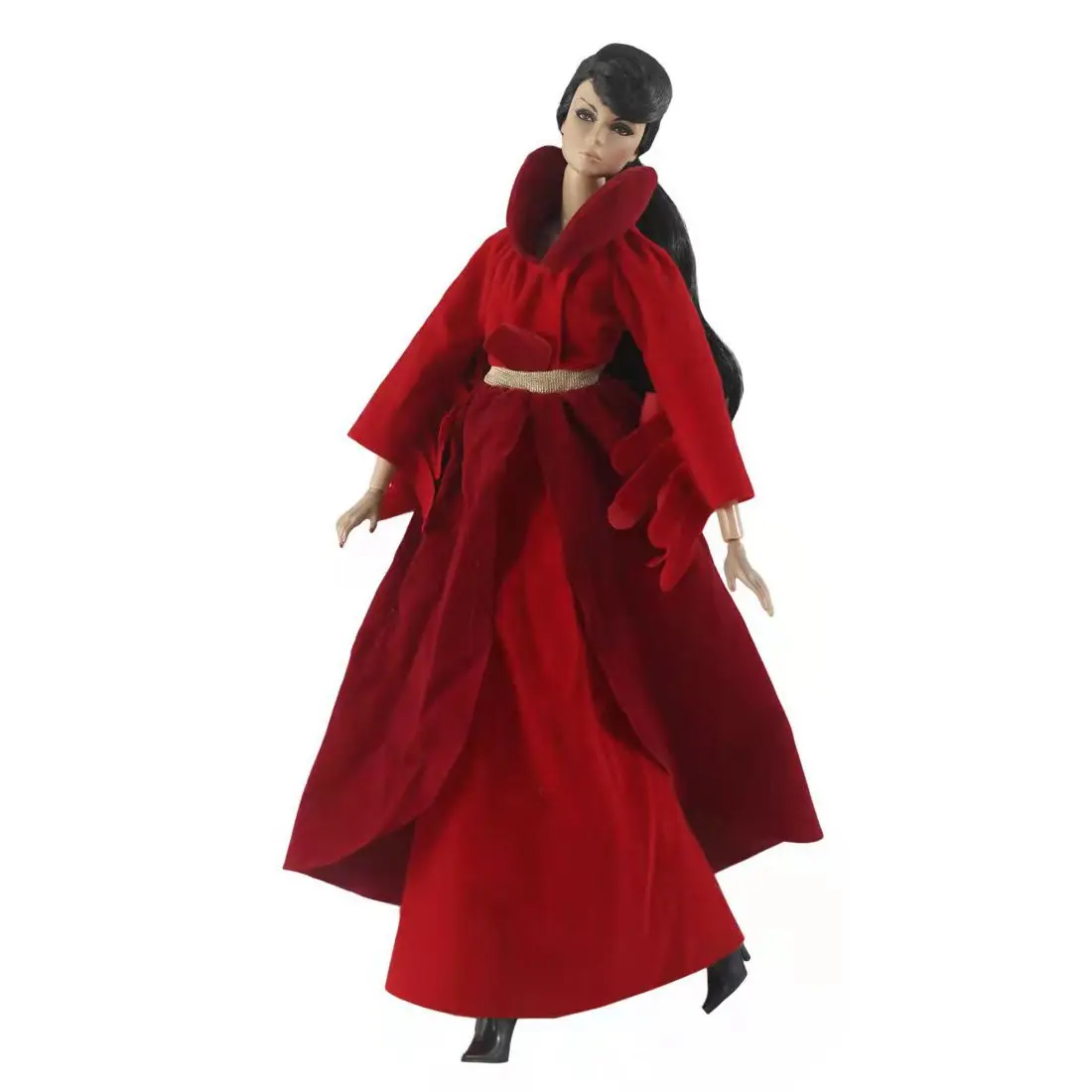 

Одежда для косплея 1/6 BJD, модные красные платья, наряды для куклы Барби, одежда, аксессуары для кукол 11,5 дюйма, Детские и детские игрушки, пода...