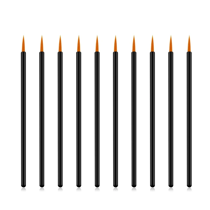 50 шт./пакет тонкая кисть для глаз подводка губ бровей идеальные стрелки особый