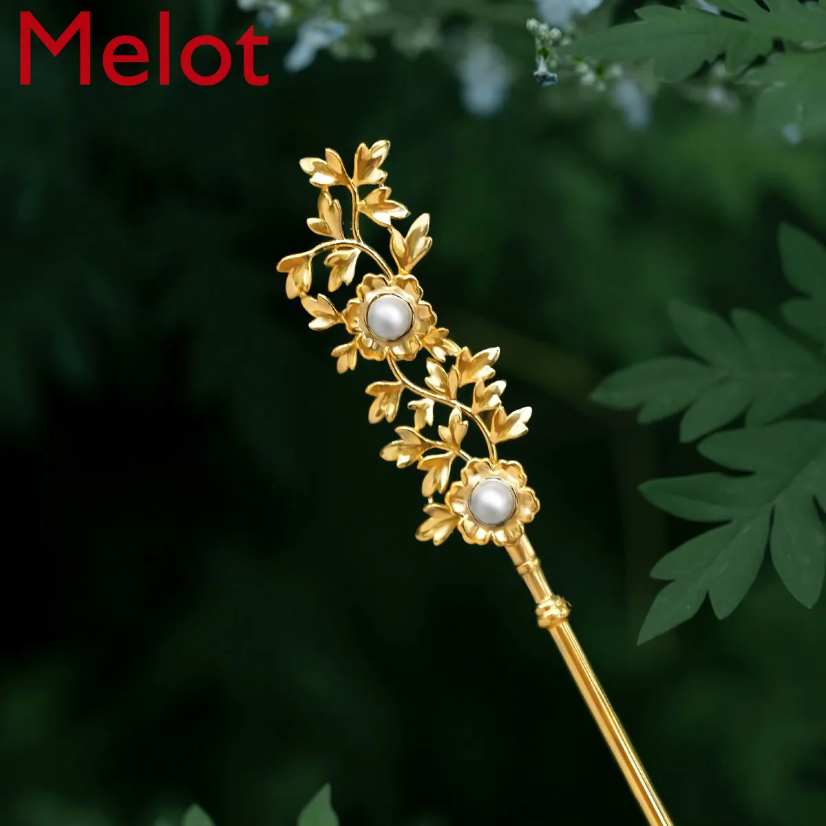 Китайские золотые заколки ручной работы украшения для волос свадебные