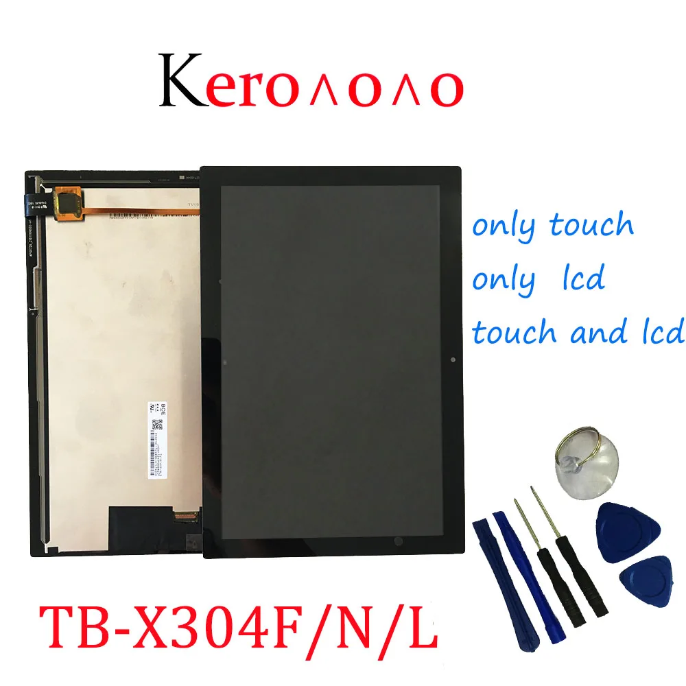ЖК-дисплей Дисплей 10,1 ''дюйма для lenovo Tab 4X304 304 TB-X304L TB-X304F TB-X304N TB-X304 X304 304 кодирующий преобразователь сенсорного экрана в сборе