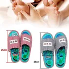 Shiats коврик для акупунктурного массажа ног тапочки медицинская обувь Магнитный сандалии Акупунктура здоровая, забота о ногах, магнит для массажа обуви