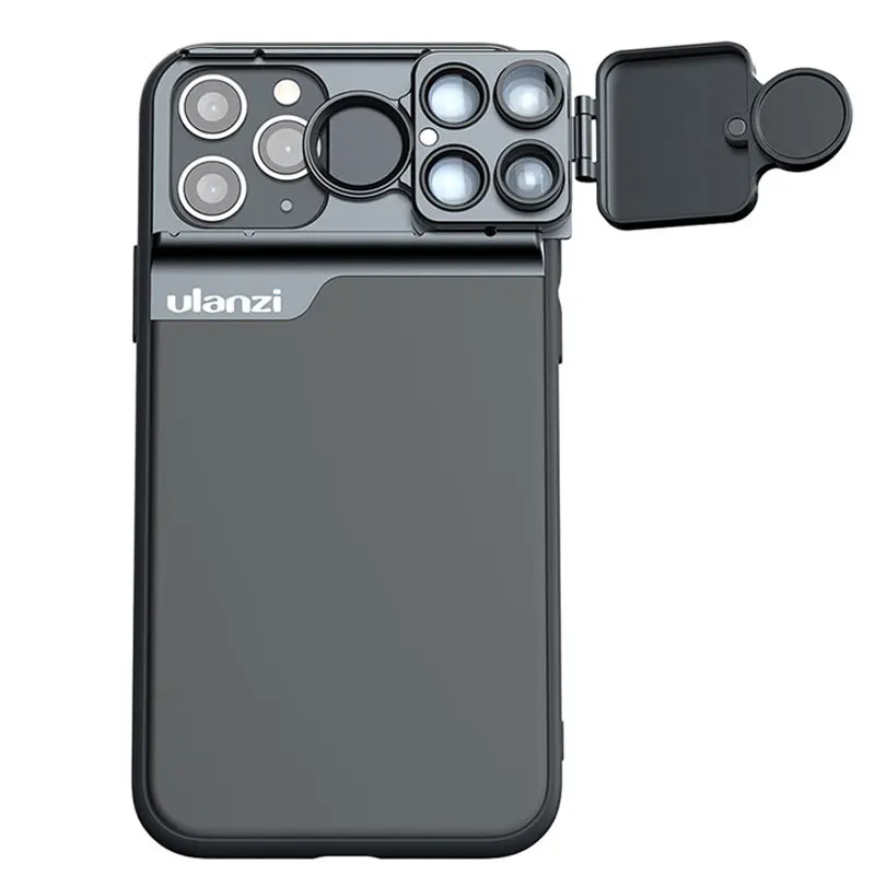 Ulanzi iPhone 11 Телефон объектив CPL Макро Рыбий глаз телефильтры чехол для телефона