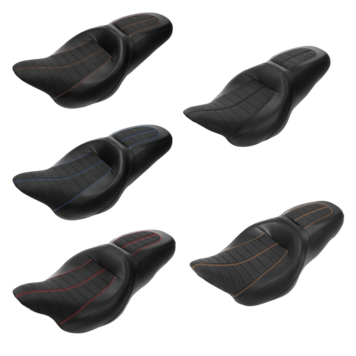 

Motorcycle Driver Passenger Seat For Harley Touring Electra Glide Road King Street Glide Road Glide 2009-2021 2020 2019