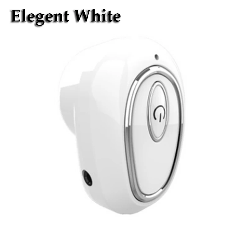 White Беспроводные наушники Bluetooth V4.1, спортивные наушники с микрофоном, гарнитура, мини-вкладыши для всех телефонов huawei Xiaomi - Цвет: White