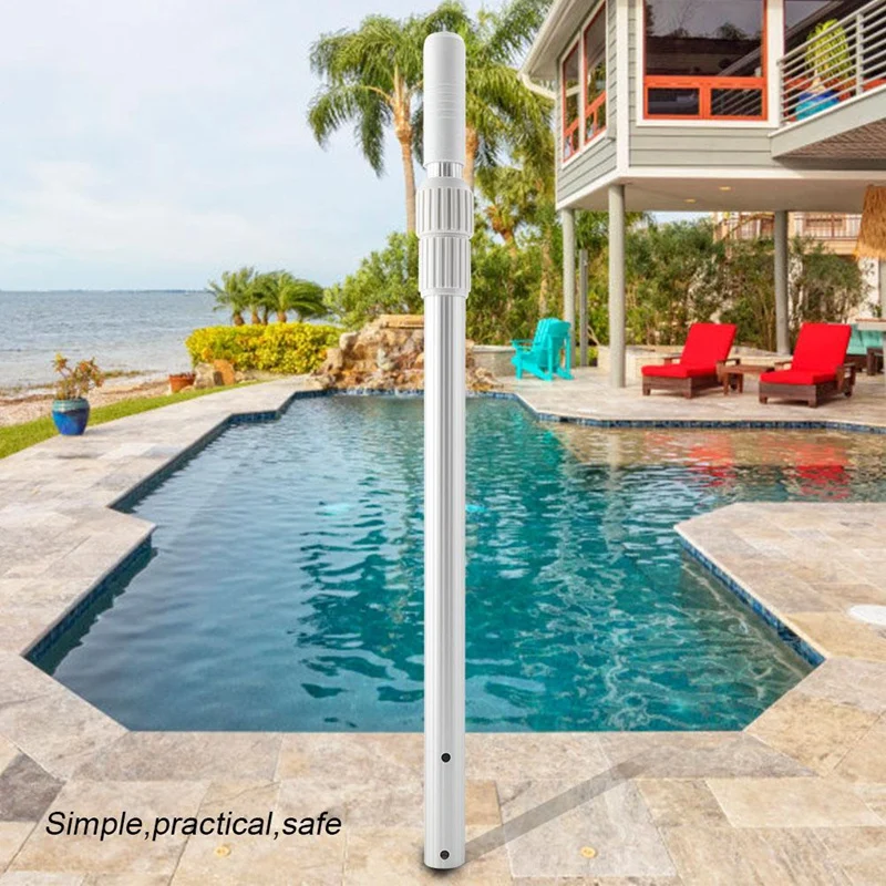 

10 Inch Aluminum Handle Wire Brush Swimming Pool Cleaning Brush Head Stainless Steel Granite Swimming Cleaning Tool