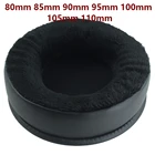 Сменные амбушюры для наушников из пеноматериала, 80 мм, 85 мм, 90 мм, 95 мм, 100 мм, 105 мм, 110 мм, бархатные амбушюры для наушников BeyerdynamicSennheiserSonyrazer