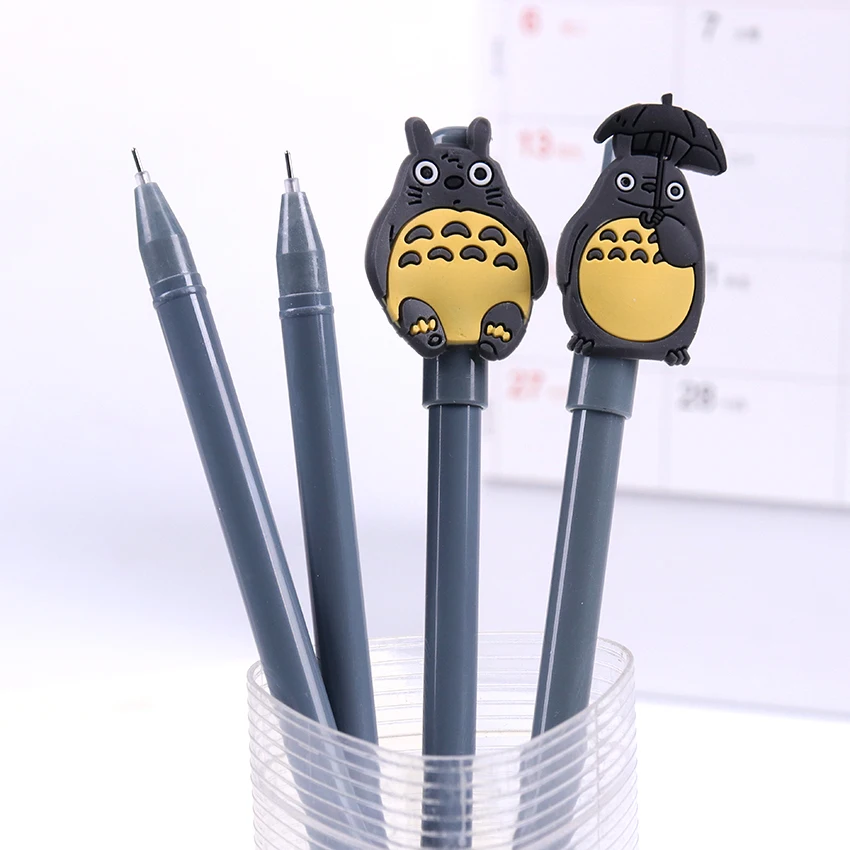 1 шт. Новинка симпатичная гелевая ручка My Neighbor Totoro с чернилами для подписей