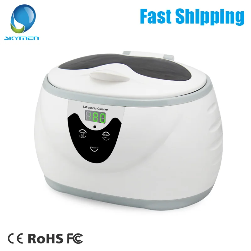 Skymen Ультразвуковой очиститель для очков Маникюрный Инструмент чистки ванны