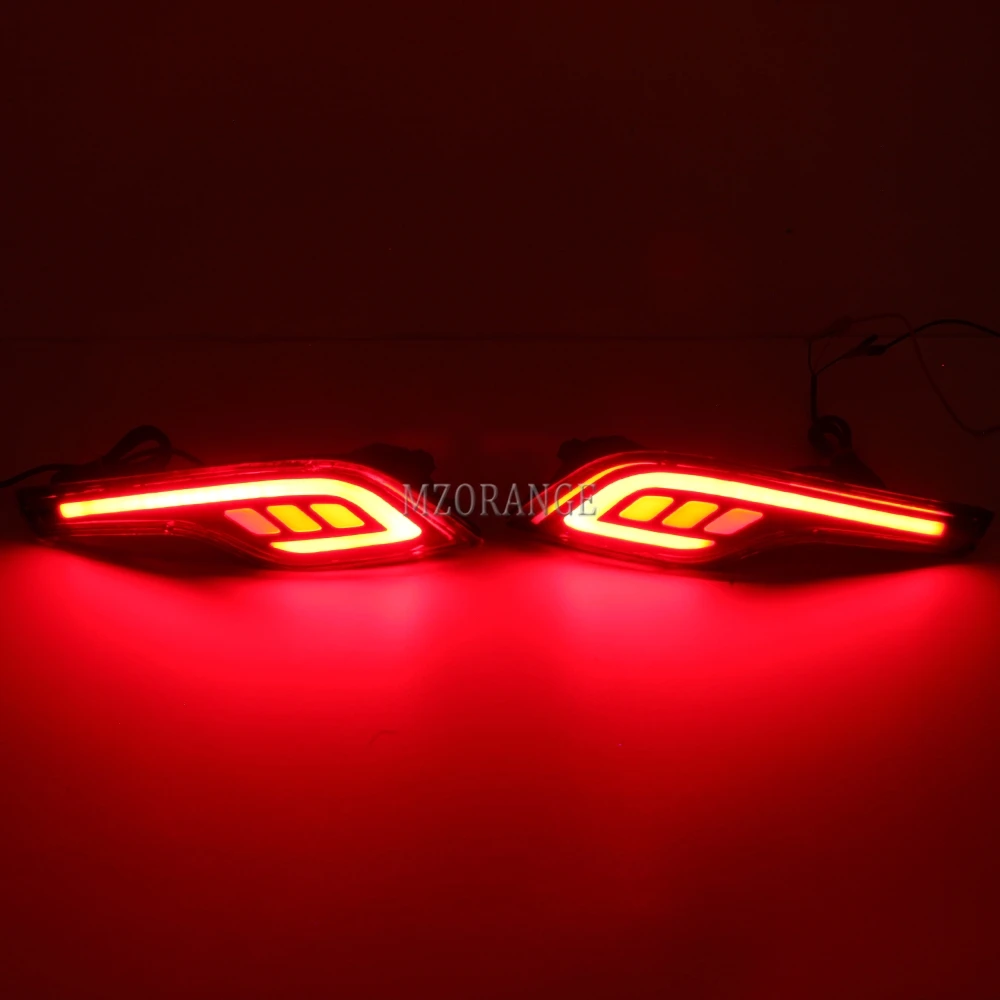 

MZORANGE Rear Bumper Light For Honda CRV CR-V 2017 2018 2019 LED Multi-function Light Fog Lamp Reflector Light