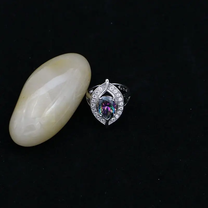 Мистик Радуга Кубический Цирконий ювелирные наборы