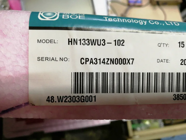 

13.3" LCD Screen Glass HN133WU3-102 eDP30Pin for MSI GS30 FHD Display For BOE matrix IPS FOG HN133WU3102