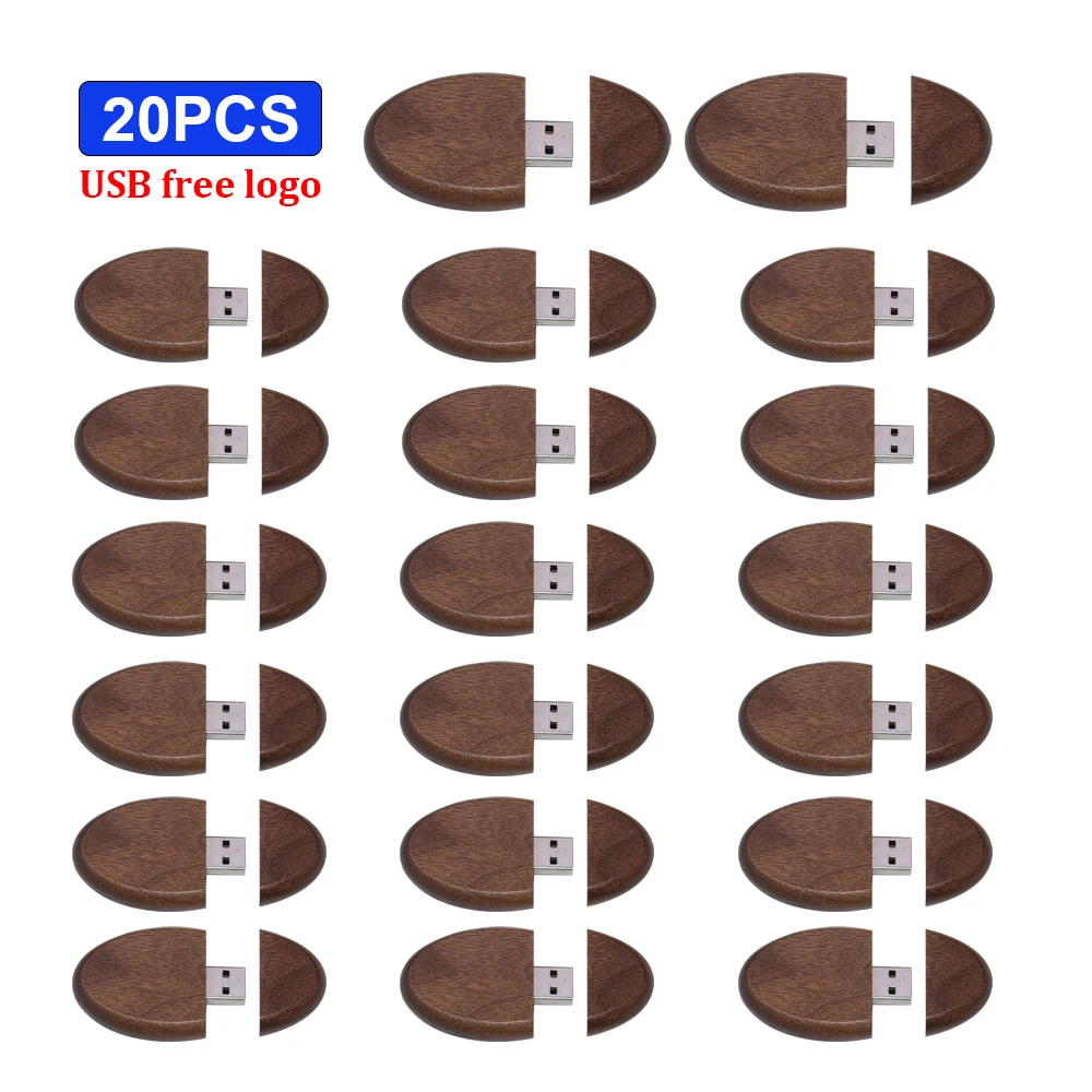 

20pcs/lot custom LOGO Maple Wooden USB 2.0 Flash Drive 4GB 8GB 16GB 32GB 64GB New Pen Drives Gifts Memory Stick Real Capacity