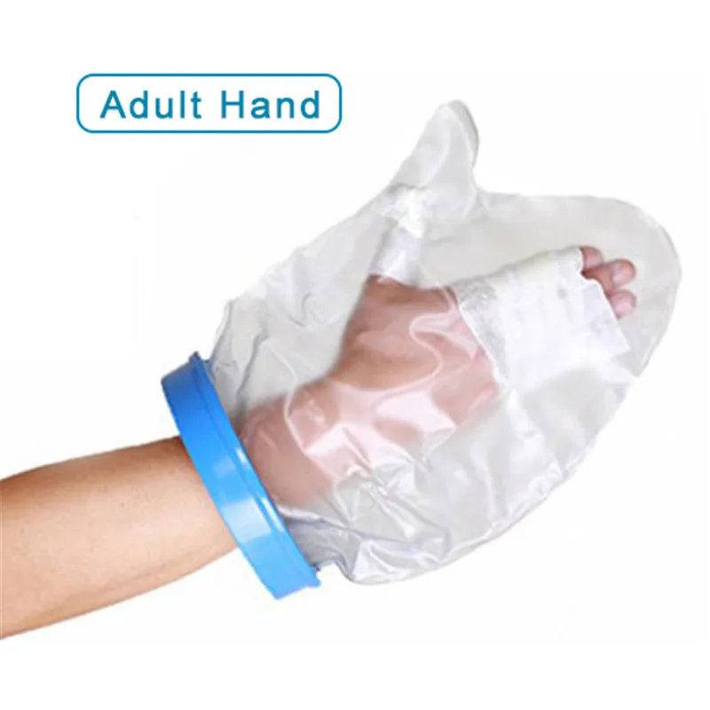 Waterproof Seal Adult Cast Bandage Protector Wound Fracture Knee Thigh Calf Hand Arm Ankle Cover for Shower Swim Bath Foot Care | Красота и