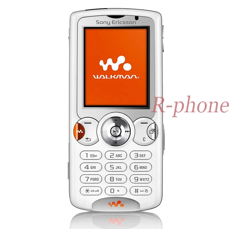 Отремонтированный мобильный телефон sony Ericsson W810 Bluetooth 2.0MP разблокированный W810i сотовый телефон