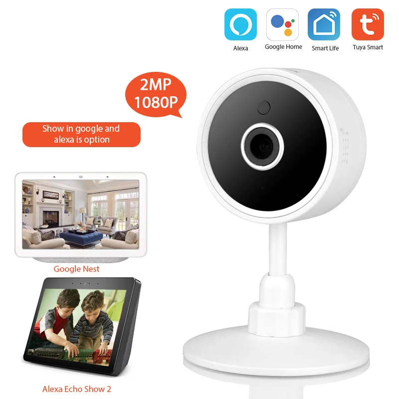 Tuya Smart Life WiFi 1080P IP камера наблюдения видеонаблюдения ЕС вилка | Электроника