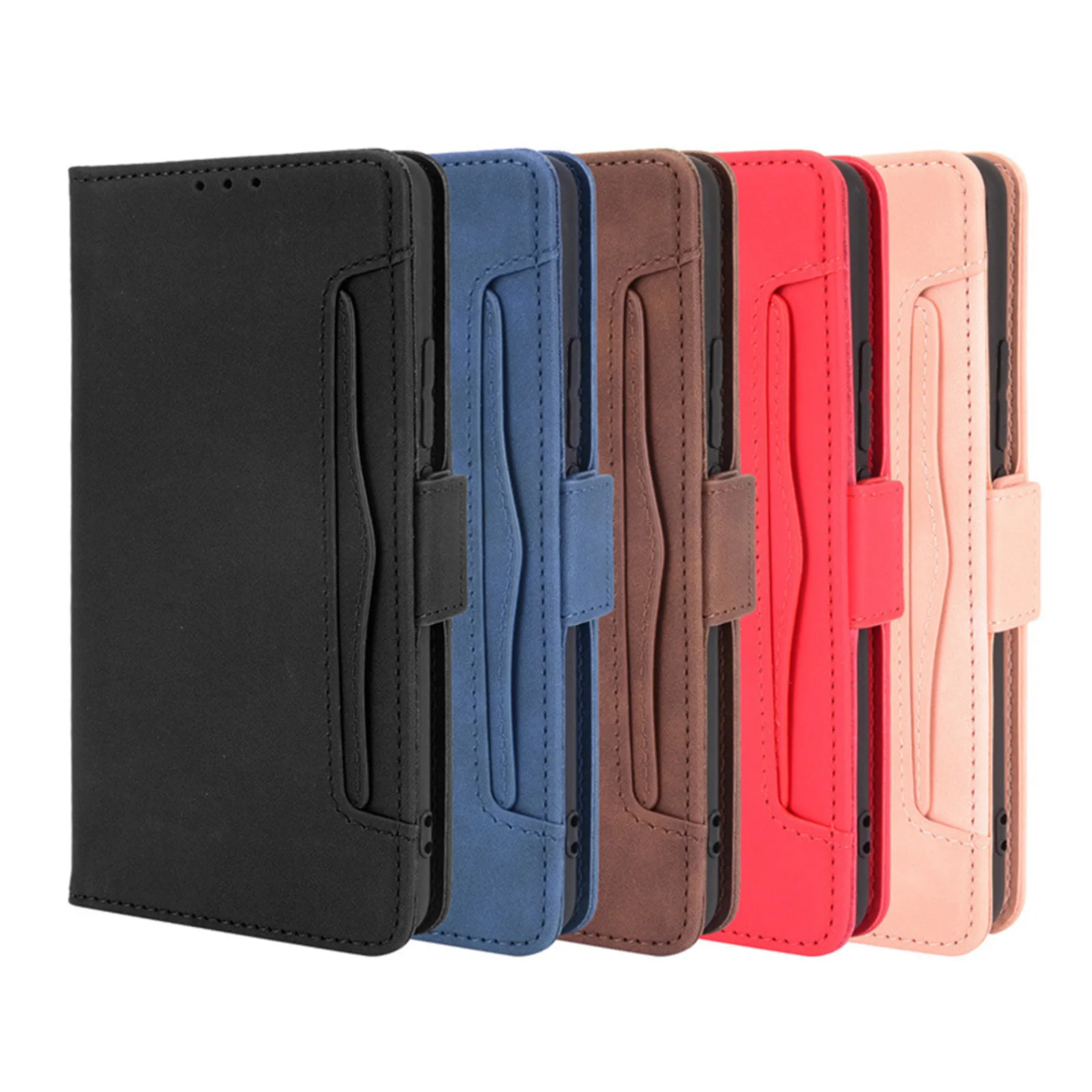 

Multi-Card Slot Wallet Case Flip Phone Case Cover Leather Protective Sleeve for Mi 11 Pro 5G