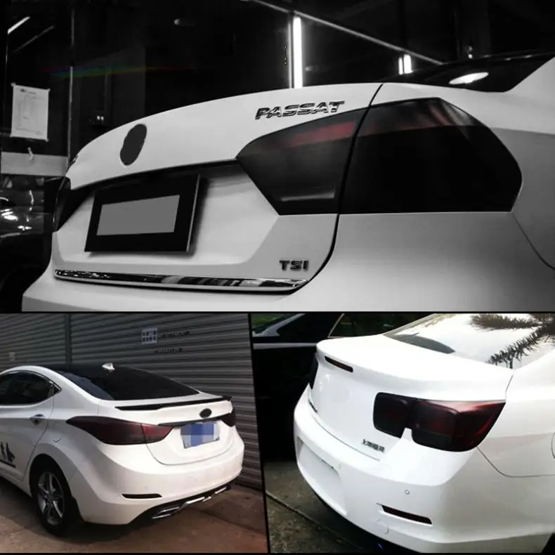 

30 x 100 CM PVC Matte Car Tail Light Sticker Automobile Motorcycle Headlamp Fog Lamp Taillight Color Changing Film Sticker