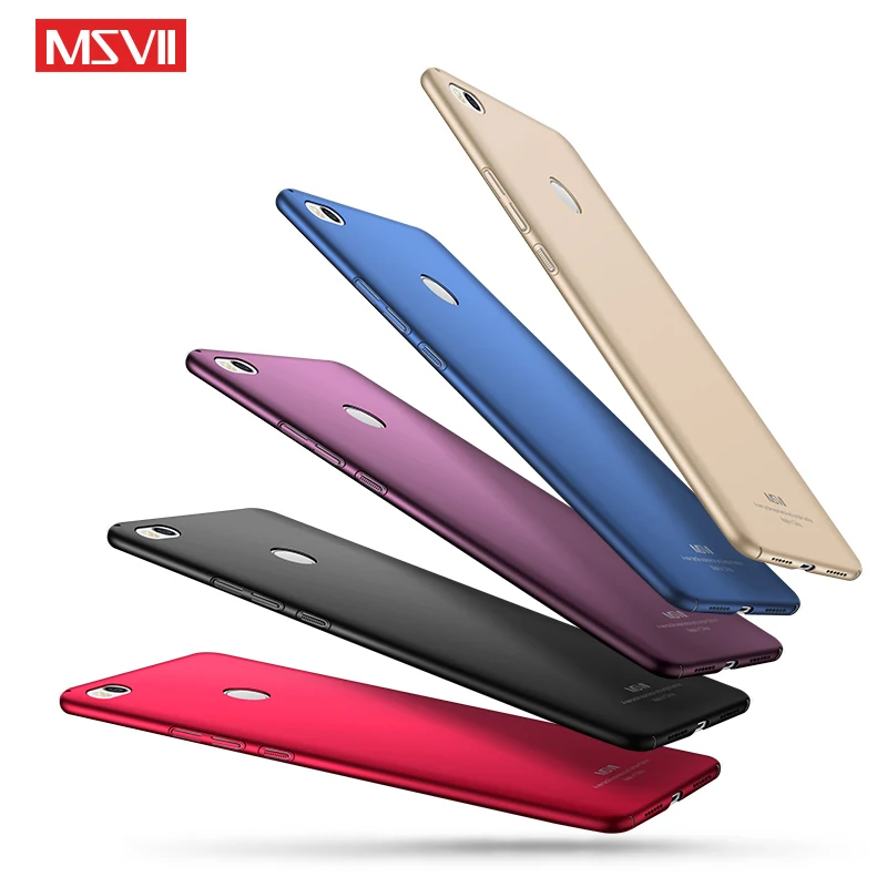 Чехол для Mi Max 2 Msvii Silm матовый чехол Xiaomi Max2 Xiomi PC чехлы телефонов|Бамперы| |