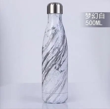 1000 мл Спортивная бутылка для воды из нержавеющей стали Cola Motion прочная чашка для воды Однослойная металлическая цветная бутылка для напитков Cola посуда для напитков - Color: 23